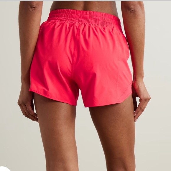 Lululemon Hotty Hot High-Rise Lined Short Neon size 10 - Picture 2 of 10